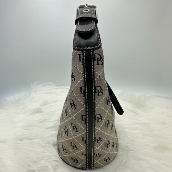 💰PRICE DROP💰 Dooney & Bourke Florentine Signature Small Hobo Shoulder Bag - Picture 3 of 12